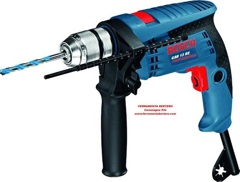 TRAPANO BOSCH GSB 13 RE BATTENTE ELETTRONICO REVERSIBILE MANDRINO 13